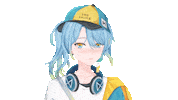 Shoshime vtuber shy blush embarrassed Sticker