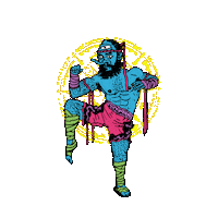 Knockout Sparring Sticker by NathanonKha