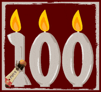 Popping 100 Years GIF