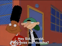 hey arnold nick splat GIF