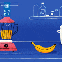 Comida Banana GIF by UN Development Programme