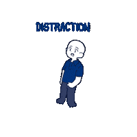 Motivation Looking Away Sticker by ironbrij