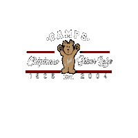 CampChipinaw happy summer camper summer camp Sticker