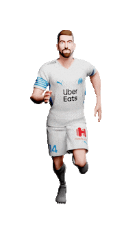 Soccer Run Sticker by Olympique de Marseille