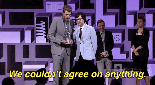 disagree rhett and link GIF by The Webby Awards