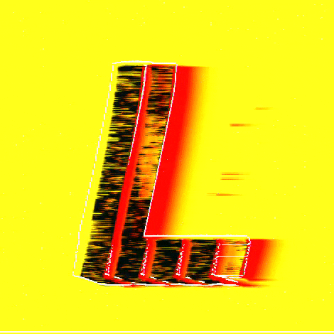 Glitch Alphabet GIF by #BASILIO