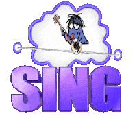 sing STICKER