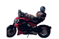 Chill Biker Sticker