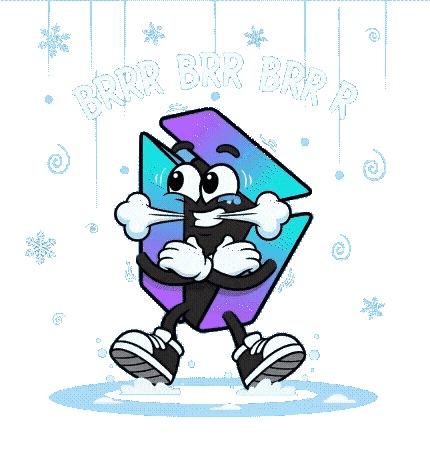 Freezing Warm Up Sticker by IDX Solana