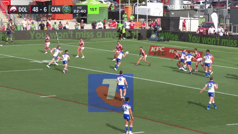 Try Nrl GIF by Canberra Raiders
