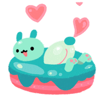 happy love you Sticker by pikaole