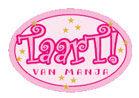 TaartvanManja taart manja taartvanmanja Sticker