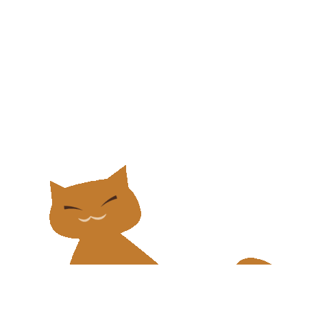 caramel-ty giphygifmaker cat madebymscheltea simplecat Sticker