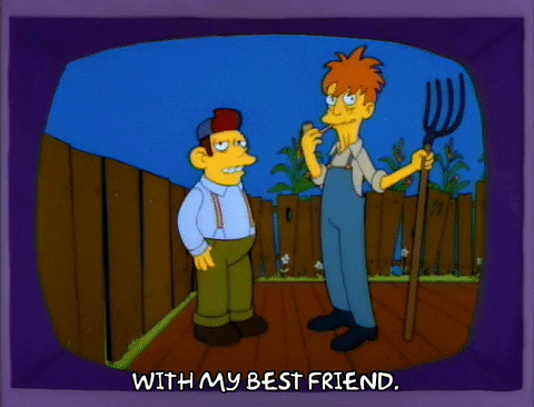 Speaking Season 3 GIF by The Simpsons