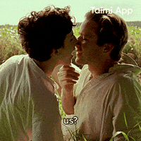 Call Me By Your Name Gay Love GIF by Taimi