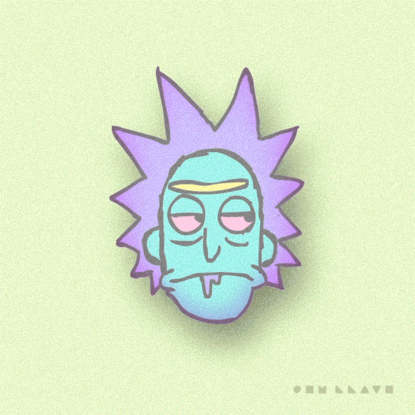 No 4 in the Rick and Morty Space Series  CosmicEndo  OpenSea