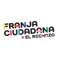 FranjaCiudadana chile Vota rechazo plebiscito Sticker