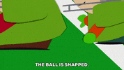 football pass GIF by South Park 