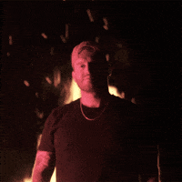 Camping Camp Fire GIF by Jon Langston