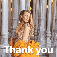 Thank You So Much GIF by Blake Lively Fan