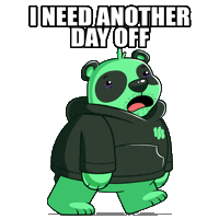 Tired Day Off Sticker by SuperVerse