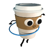 tinyswamp coffee hoolahoop tinyswamp Sticker