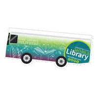 lexcolibrary library myles bookmobile lexcolibrary Sticker