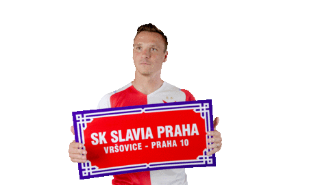 Stanislav Tecl Football Sticker by SK Slavia Praha
