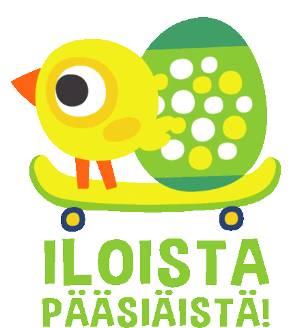 Happy Easter Sticker by Pikku Kakkonen Yle