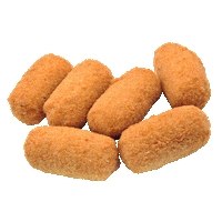kimberlyhouweling snack snacken kroket frituur Sticker
