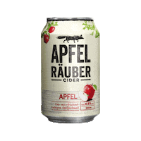 ApfelRaeuberCider cool drink cheers sunglasses Sticker