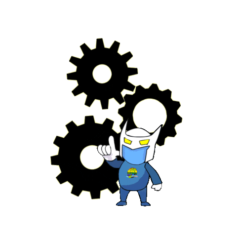 Gears Worksmarter Sticker by Island Pitch - Do Cool Things the Right Way!®