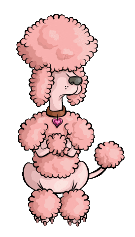 rickkhughes giphyupload dog pink confused Sticker