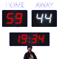 44 Away Sticker