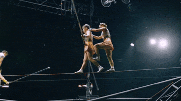 Circus Balance GIF by Ringling Bros. and Barnum & Bailey