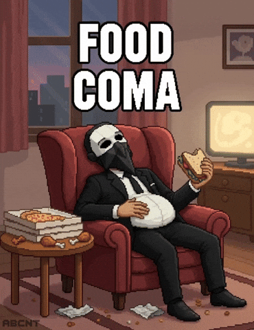 Tired Dinner GIF by ABCNT