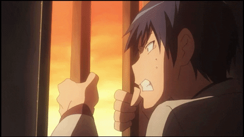 ayayayyy giphygifmaker toradora GIF