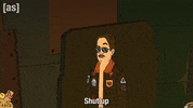 Shut Up GIF by Adult Swim