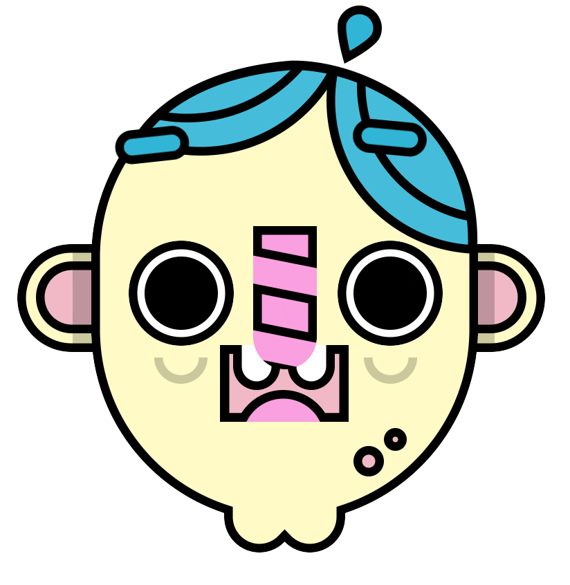 No Way Wow Sticker by Bubble Punk