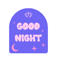 Sleepy Stars Sticker by Meditopia