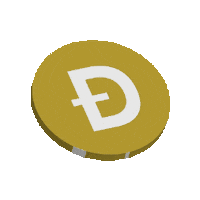 BLOX-app crypto btc doge dogecoin Sticker
