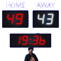43 Away Sticker