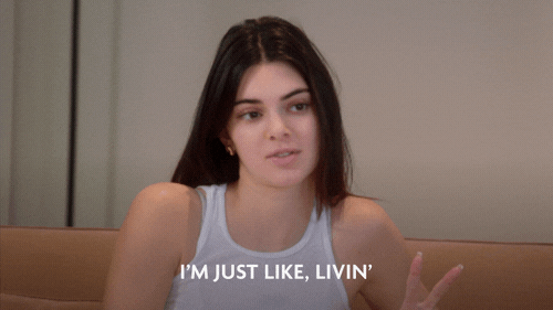 Kendall Jenner Reaction GIF by HULU