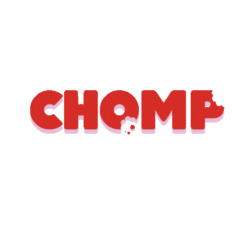 CHOMP-app sustainability ecofriendly zerowaste chomp Sticker