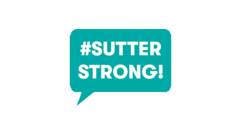 Wearesutter Sutterproud Sticker by sutter health