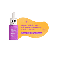 mergicofficial skincare tropical tropis exfoliatingserum Sticker