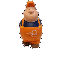 Awista-Starnberg awista awista starnberg muelltonne muellfigur Sticker