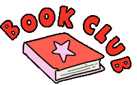 Book Club Sticker by Poppy Deyes