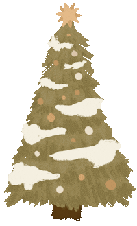 Christmas Tree Sticker