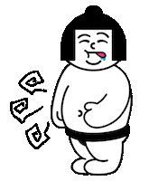Hungry Cutie Sticker by Bao Bar Wien